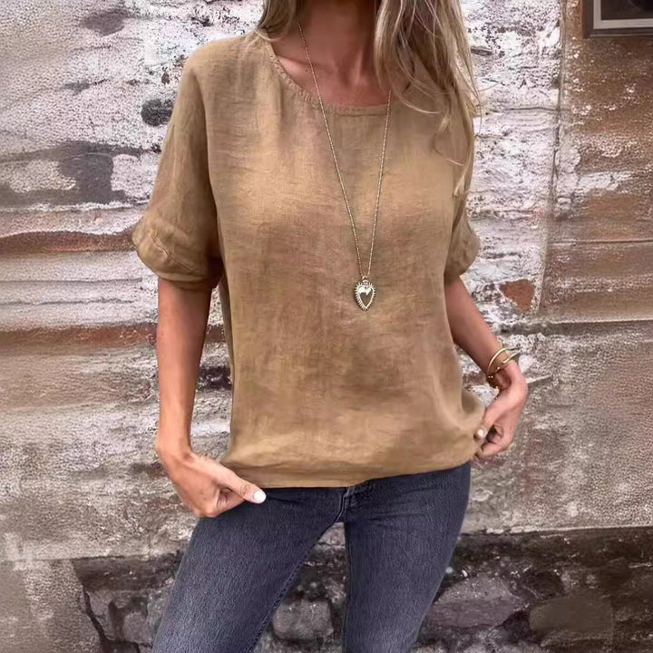 MIREN LINEN BLOUSE
