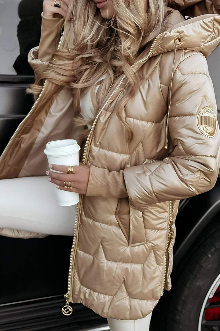 Nolwen | Elegant winter coat with hood