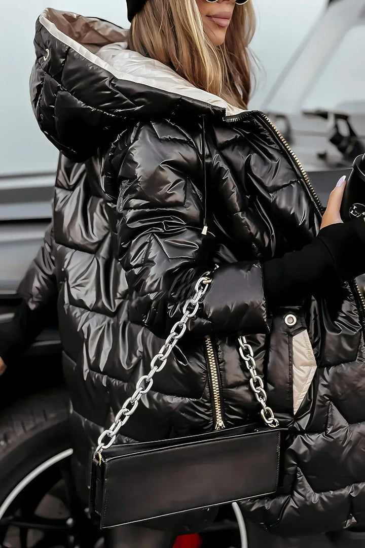 Nolwen | Elegant winter coat with hood
