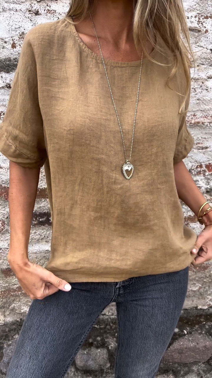 MIREN LINEN BLOUSE