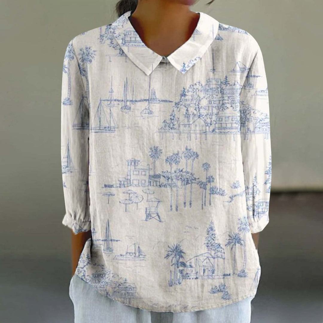 ISOLA FLORAL BLOUSE